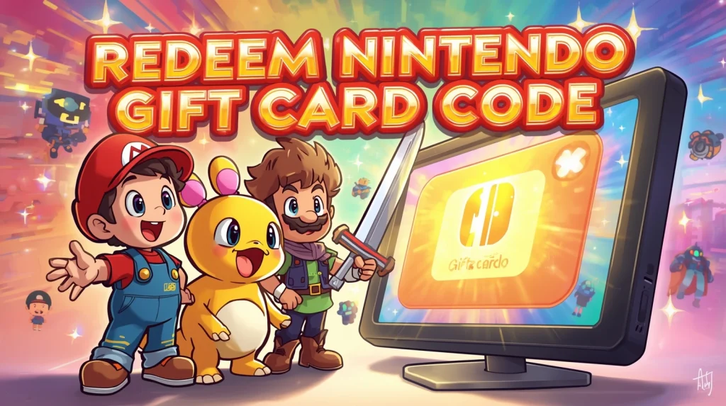 Easy Methods on How to Redeem Nintendo Gift Card Code Safely