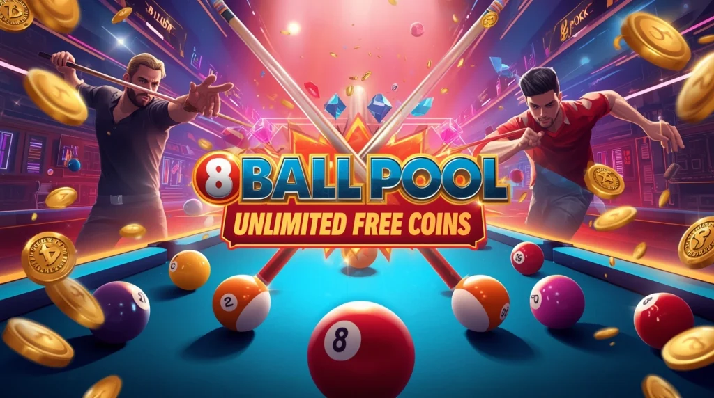 Best Working 8 Ball Pool Unlimited Free Coins Tips and Secrets
